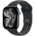 GPS 46mm Jet Black Aluminium Sport Band black S/M