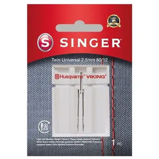 Singer Zwillingsnadel Universal 2020 Stärke 80/2.5mm