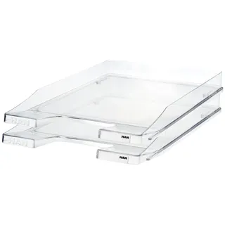 HAN Briefablage JUNIOR - A4/C4, flach, transparent