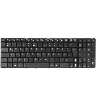 Green Cell® Laptop Tastatur für Asus K52 K52J X53S K52F X54H A52 K53S X54C K53 X52 X54 A52F X52J K52N K53SV N61 K52JC X53 K53E K52D K52JR X54F K72J K53SJ (Tastenbelegung: DE QWERTZ | Farbe : Schwarz)