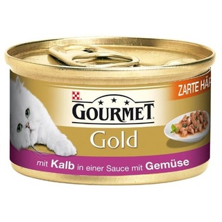 Purina Gourmet Gold Zarte Häppchen in Sauce Kalb & Gemüse 24 x 85 g
