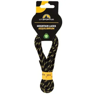 La Sportiva Mountain Aequilibrium Schnürsenkel - Black / Yellow - One Size