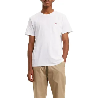 Levi's Herren Ss Original Tee T-Shirt - Rot,Weiß - XL