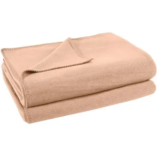 Soft-Fleece Decke 160 x 200 cm sand