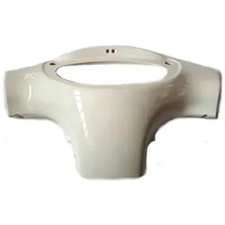 one by Camamoto 77390151F Lenkerabdeckung für das Armaturenbrett, hinten, weiß, kompatibel mit Aprilia Scarabeo/Scarabeo Street Restyling 50 / 100cc Baujahr 2001 bis 2012 | Aprilia 85175900