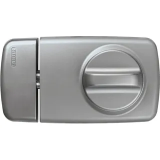 ABUS Tür-Zusatzschloss 7010, mit Drehknauf, silber, 53293