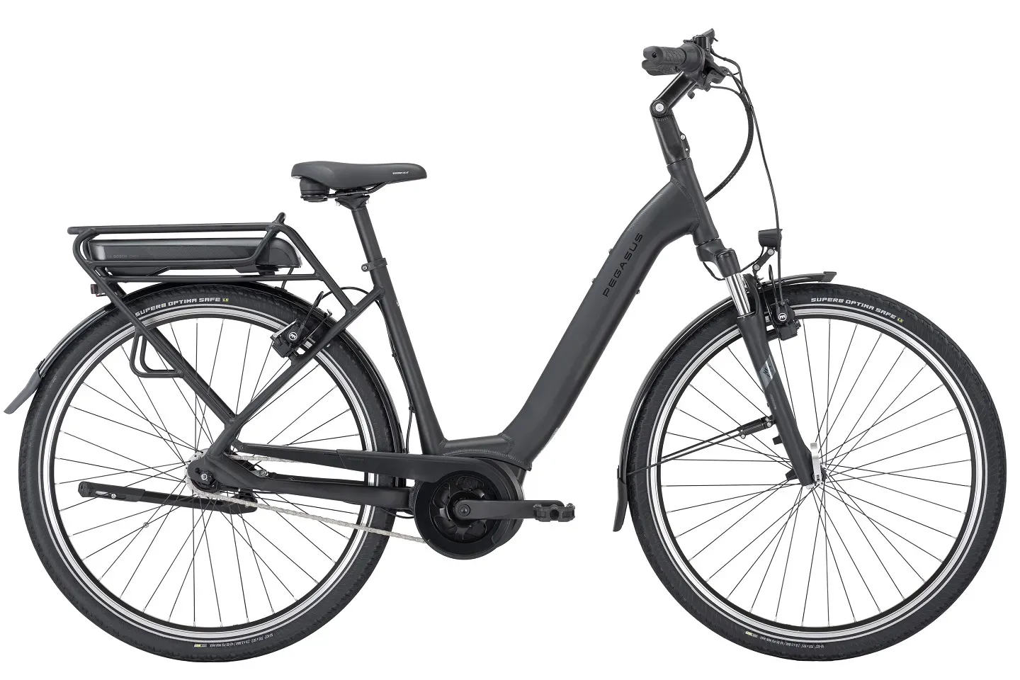 Pegasus Solero E7R Plus 500 Wh Damen schwarz 2025 - 28" - 45 cm