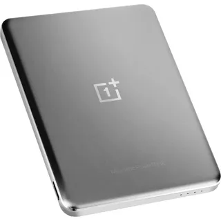OnePlus Slim Magnetic Power Bank, 5000mAh QI Ultra-Dünn Original, Grau - Grau