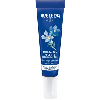 Weleda Anti-Falten Augen- und Lippenpflege Blauer Enzian & Edelw