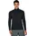 Sweatshirt mit 1/2-Zip 001 black/charcoal S