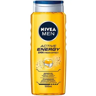 9005800341644 Nivea Men Active Energy żel pod prysznic 500ml (P1) Nivea