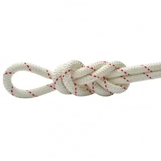 Teufelberger - Statikseil - Patron - 11,0 mm Weiß/Rot 30 m