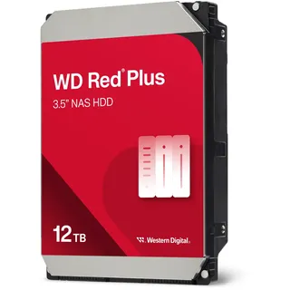 Western Digital WD Red Plus WD120EFGX - 12 TB 7200 rpm 512 MB 3,5 Zoll SATA 6 Gbit/s