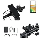 K-S-Trade Smartphone-Halterung für Samsung Galaxy A33 5G, (Handyhalterung das Fahrrad Halter Lenkstange Fahrradhalterung) schwarz