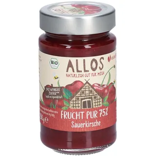 Allos Frucht Pur Sauerkirsche bio 200g