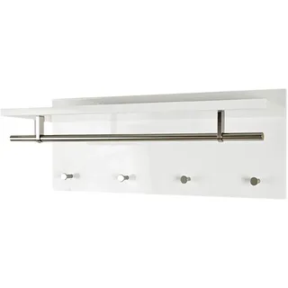 Haku-Möbel Wandgarderobe weiß