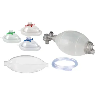AERObag Beatmungsbeutel-Set SEBS mit 3 Masken