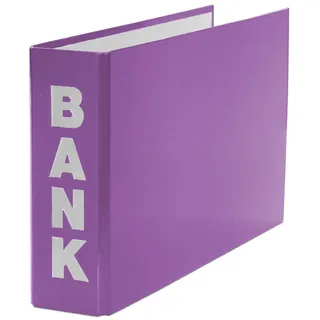 Livepac-Office Bankordner 140x250 mm Lila 3 St.