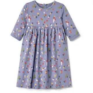 Tchibo - Baby-Jerseykleid - Mädchen - Gr. 98/104 - lila/geblümt