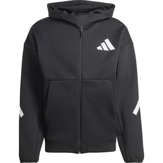 Adidas Z.N.E. Reißverschlusspullover Black / White L
