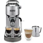 De'Longhi Dedica Duo, Siebträgermaschine, Silber