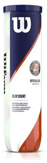 Tennisbälle - Wilson - ROLAND GARROS CLAY COURT - 4er Dose