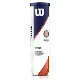 Tennisbälle - Wilson - ROLAND GARROS CLAY COURT - 4er Dose