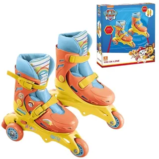 Mondo Rollschuhe Verstellbare 3-in-Line Paw Patrol für Kinder Größenverstellbar