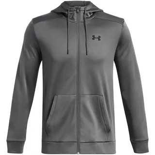 Under Armour Fleece Kapuzenjacke Herren 025 castlerock/black M