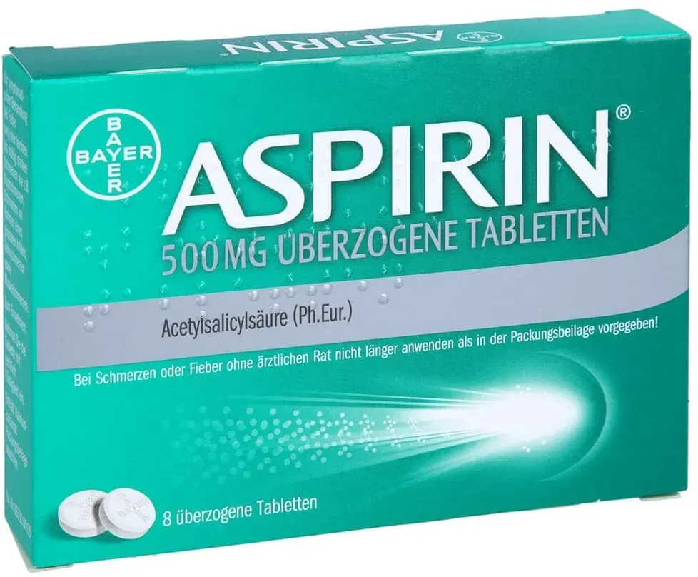 ASPIRIN 500 mg überzogene Tabletten
