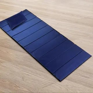 Tragbar Camping Matratze mit Tragetasche, Bodenmatratze Isomatte Faltmatratze für Reisen, Zuhause, 195 x 72 cm, mit Wasserdichter Beschichtung(20mm)