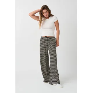 Striped soft trousers