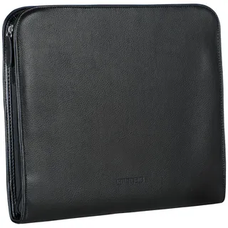 LEONHARD HEYDEN Schreibmappe Hannover Document Wallet Black schwarz
