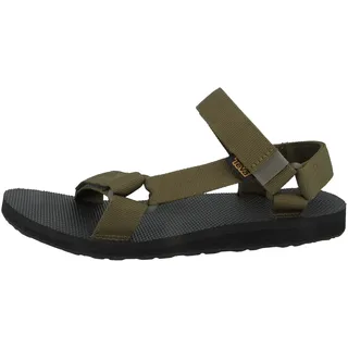 Sandale, Dunkle Olive, 40.5 EU