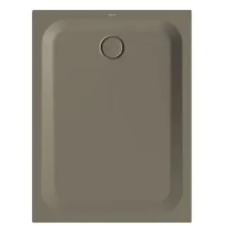 Bette BetteUltra Duschwanne 1260-404PLUS, 120x90x3,5cm, Glasur, Graphite