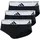 Active Flex Cotton Slip schwarz/weiß M 3er Pack