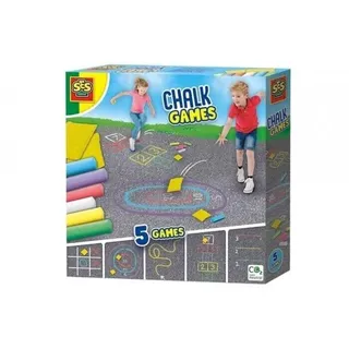 SES Creative Kreidetafelspiel 5in1
