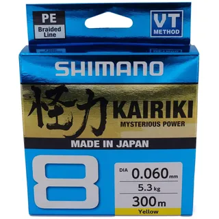 Shimano Fishing Shimano Kairiki 8 300 M - Yellow - 0.160 mm
