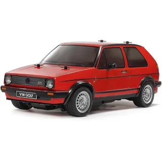 TAMIYA RC-Auto VW Golf II GTI 16V 2CH Bausatz grau, rot (300058748)