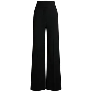 Hugo Hose in unifarbenem Design Modell 'HIMIA', Black, 36