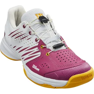 Wilson Kaos 2.0 Kinder Tennisschuh Baton Rouge/White/Saffron, 39 EU - 39 EU