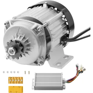Vevor 500W Bürstenloser Gleichstrommotor-Bausatz, 48V 2700U/min mit Controller