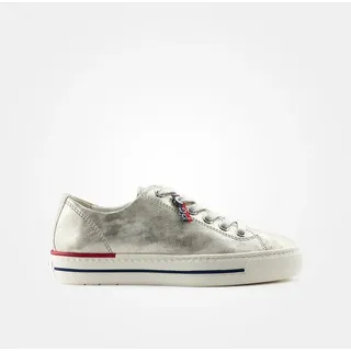 Sneaker Low in Silber | 37,5
