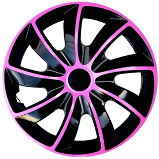 NRM Radzierblende Quad schwarz/pink 17 Zoll 4er Set