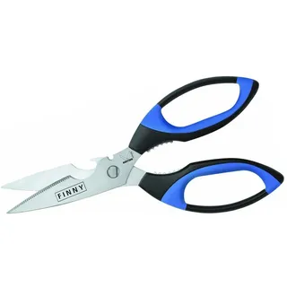 Kretzer Kretzer, Allzweckschere Finny, schwarz-blau, 20 cm