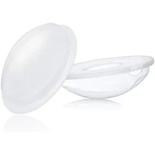 Xrten 2 Pack Brustschalen Set für stillende Mütter,Flexibel Silikon Sammeln Muttermilch,Wiederverwendbar