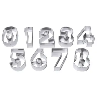 Contacto Ausstecher Zahlen, groß,