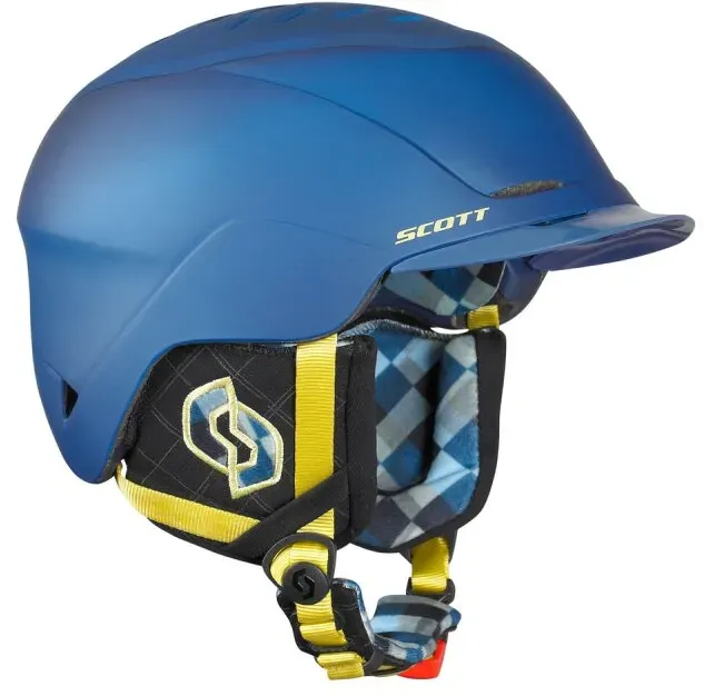 SCOTT Ski & Snowboard Helm Rove Plaid Navy XS