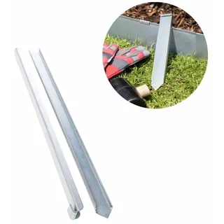 ich-zapfe Erdanker für Rasenkante Exklusiv 40 x 2,6 x 0,2 cm Bodenanker Erdnägel