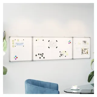 vidaXL Magnetisches Whiteboard Klappbar 160x40x1,7 cm Aluminium